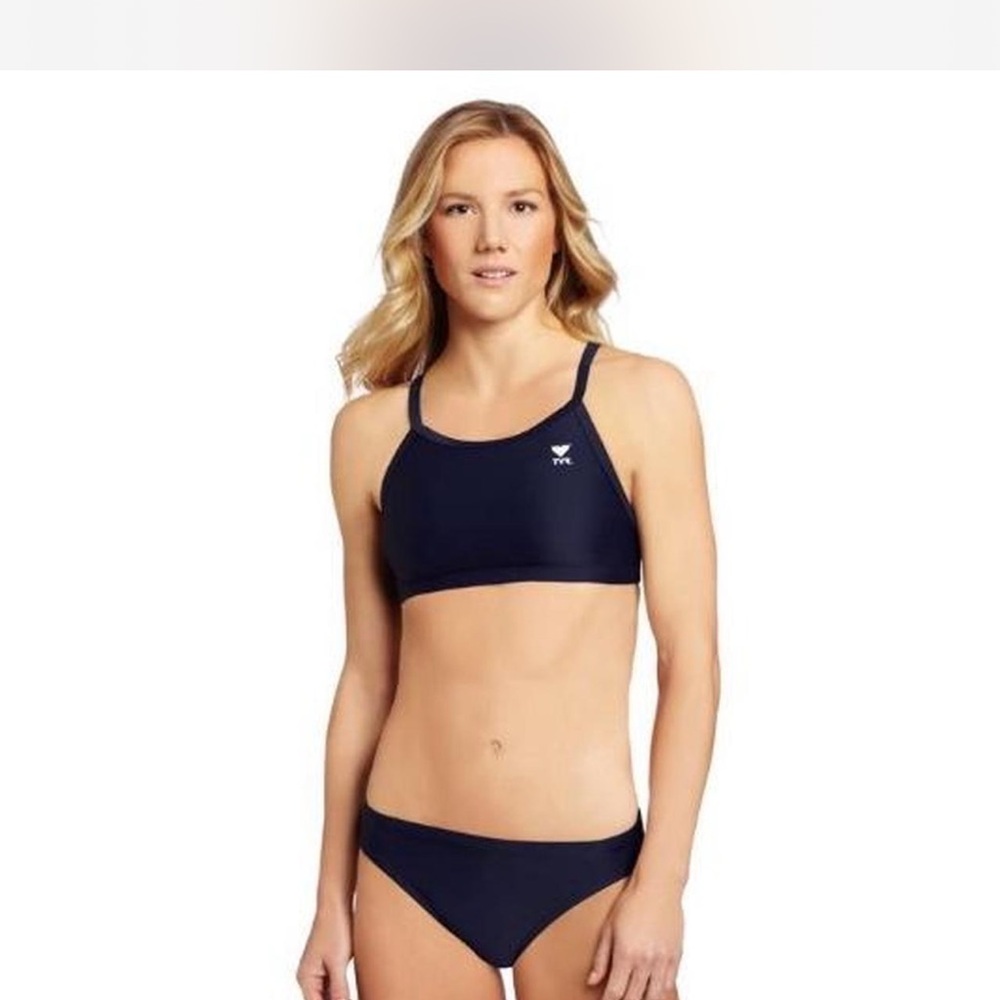 TYR Dark Blue Bikini Set swimsuit